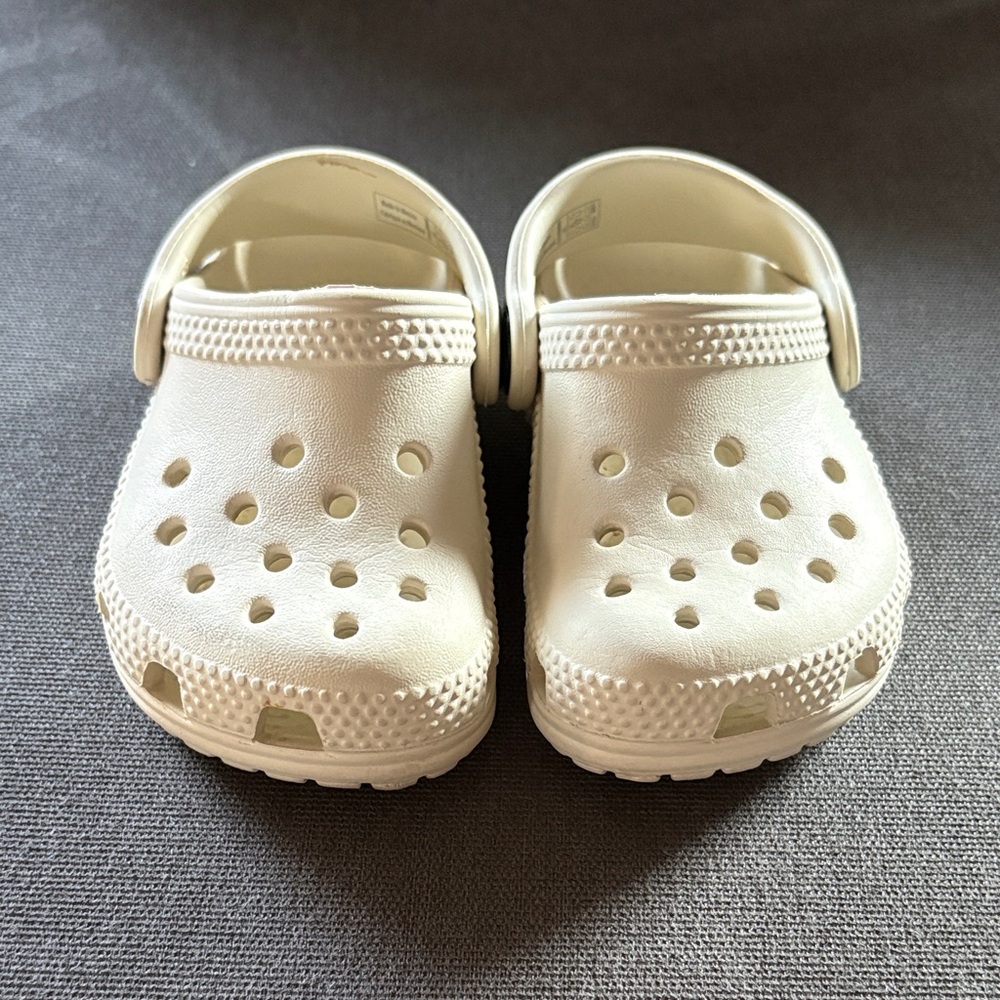 CROCS Kids Cream Water Shoes